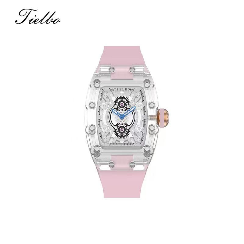 Crystal Void Watch – Transparent, Skeleton, Automatic T823M