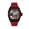 Mecha Carbon Fiber Tourbillon Watch – Skeleton, Luminous, 43×52mm T601