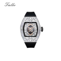 Crystal Storm Watch – Quartz, Skeleton, Crystal Inlay T827S