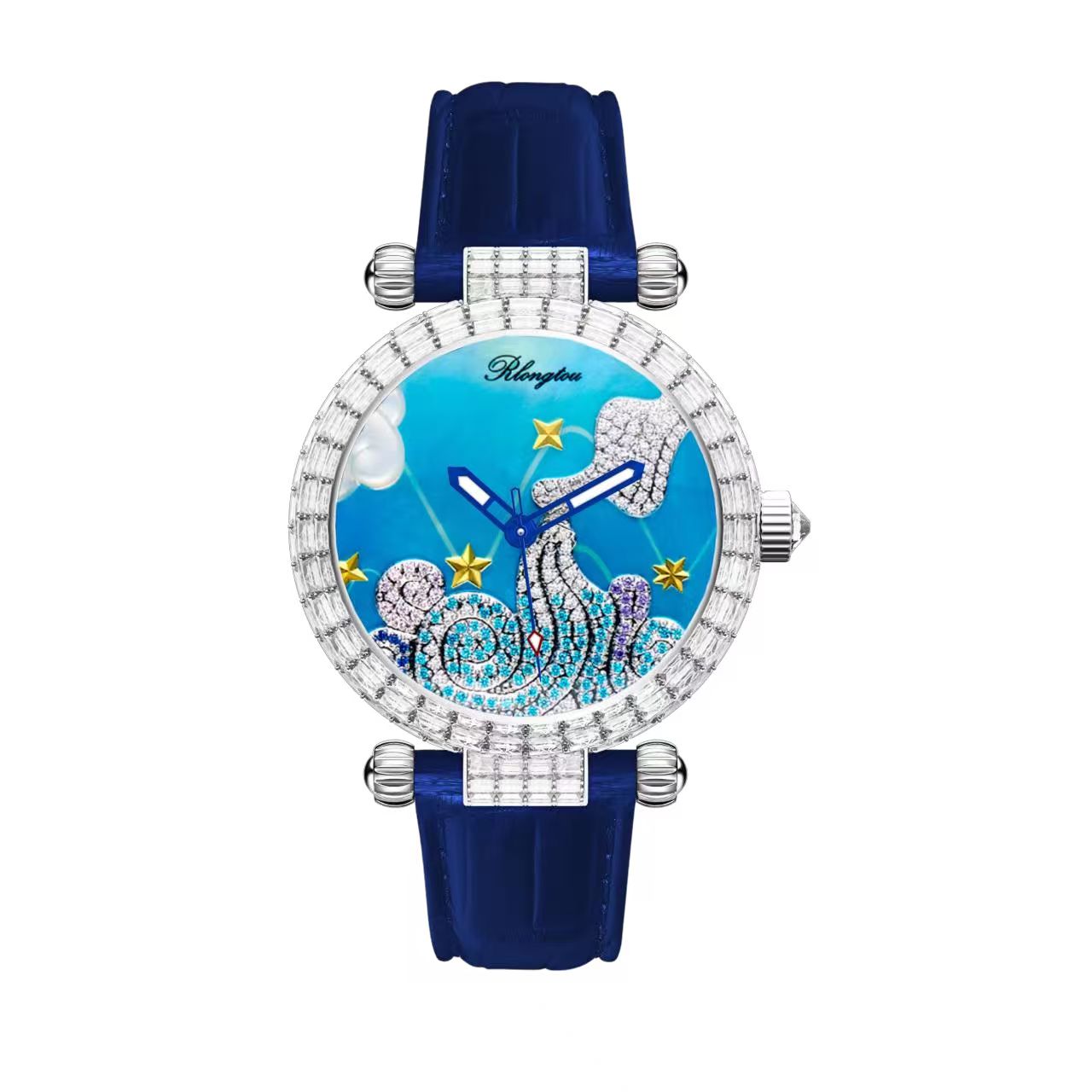 Zodiac Automatic Watch – 12 Signs, Crystal, 42mm T913M