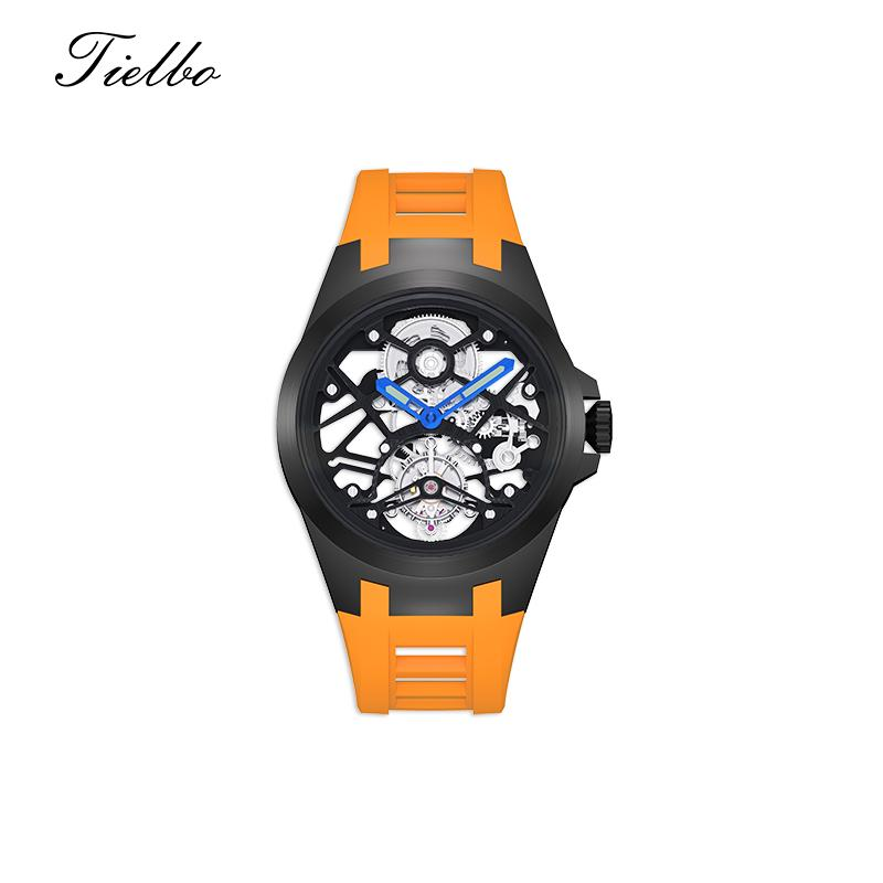 Tianzhou Skeleton Tourbillon Watch – Manual, Sapphire, 44mm T306M