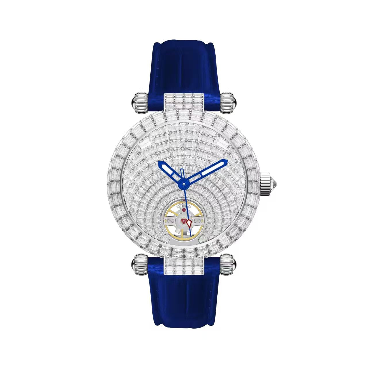 Stellar Night Automatic Watch – Full Crystal, 42mm T856M