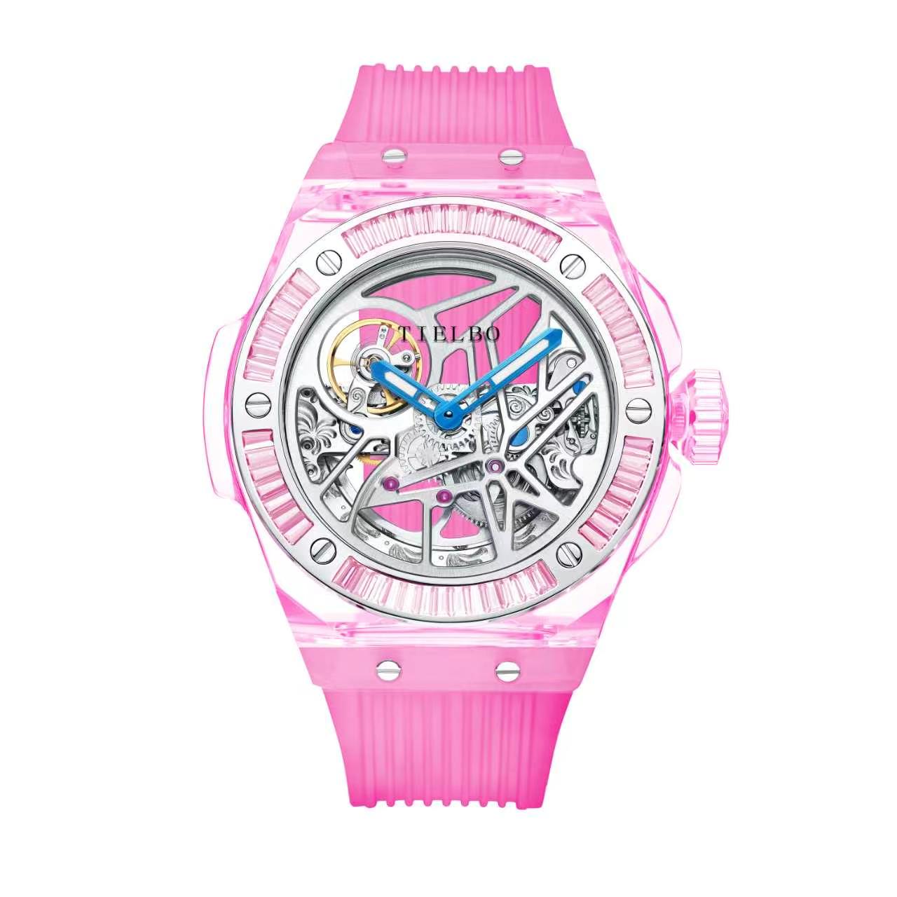 Prism Rainbow – Transparent Skeleton Watch T712