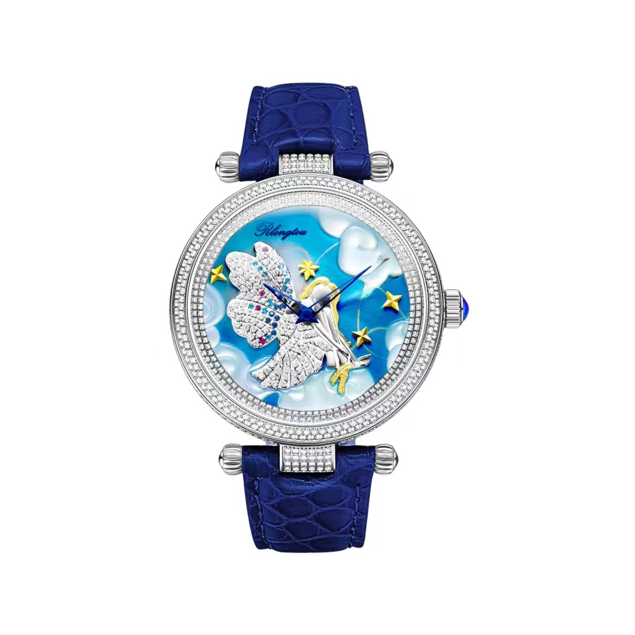 Zodiac Watch – 12 Signs, Crystal, 42mm T912L