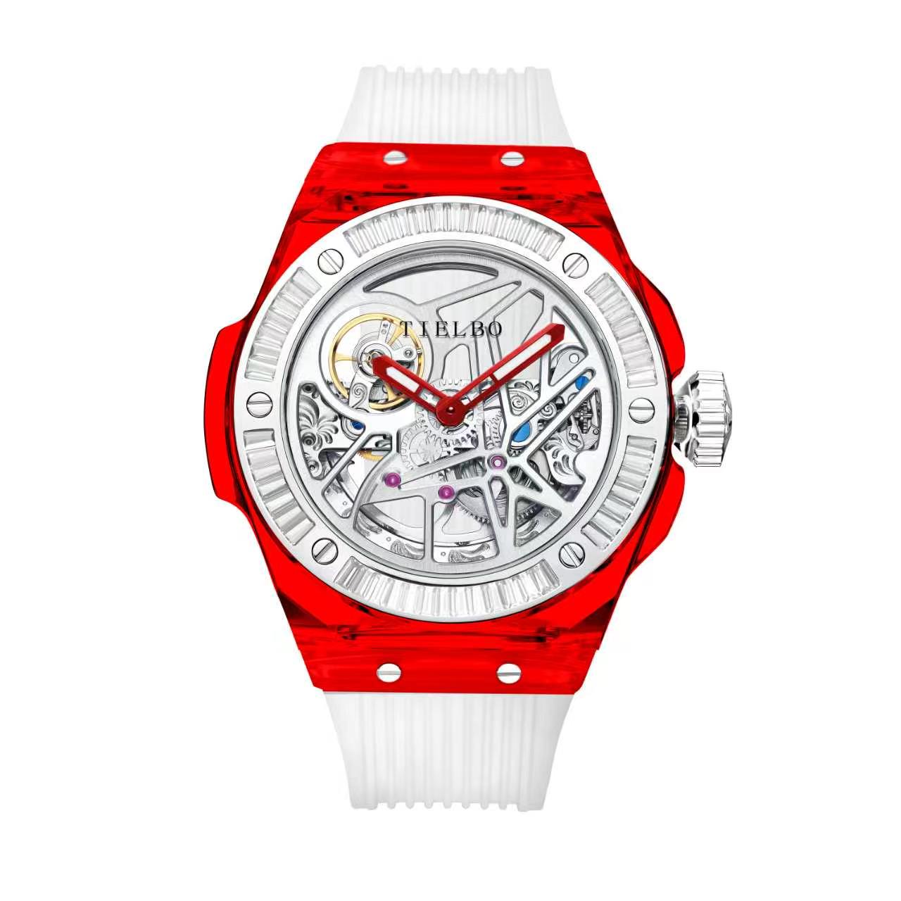 Prism Rainbow – Transparent Skeleton Watch T712