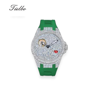 Faith Automatic Watch – Full Crystal, 43.9mm T835M