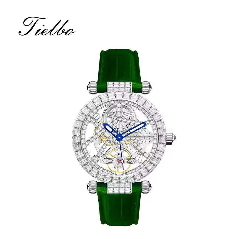 Celestial Spark Watch – Automatic, Skeleton, 38mm T866L