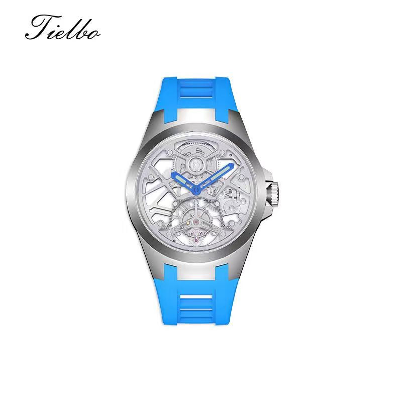 Tianzhou Skeleton Tourbillon Watch – Manual, Sapphire, 44mm T306M
