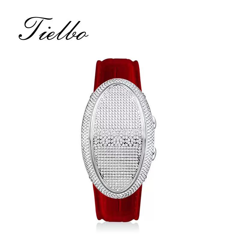 Mystic Watch – Iced-Out, Quartz, 27×45mm T602L