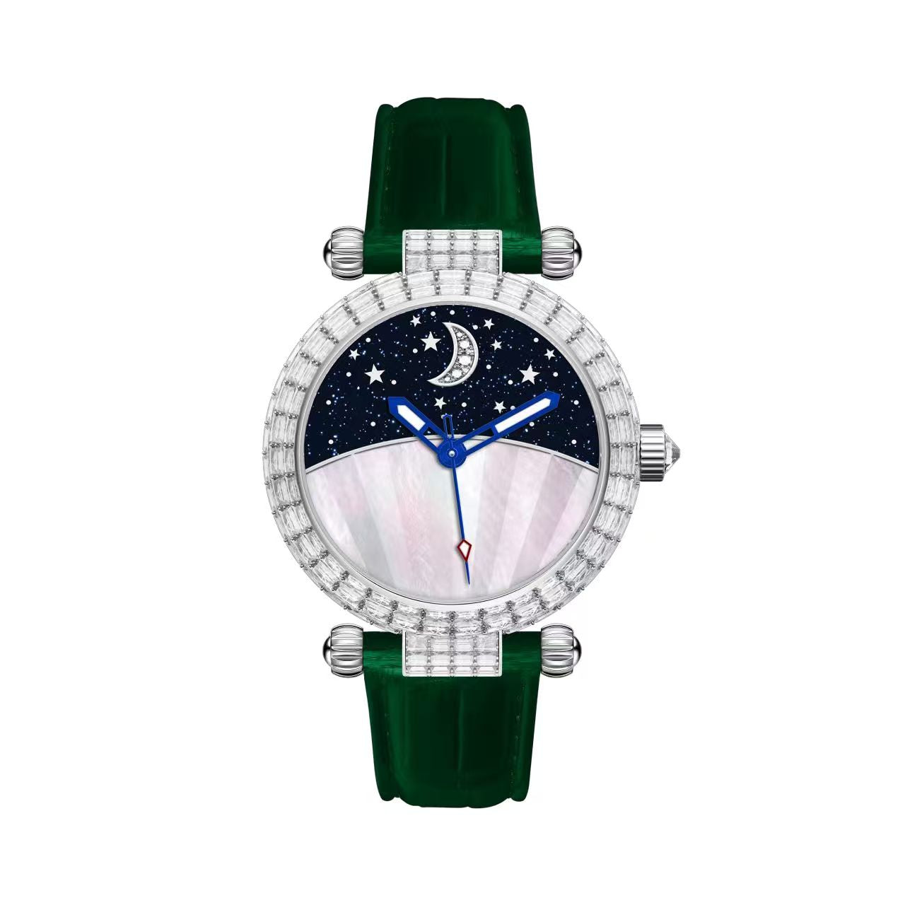 Cosmic Harmony Watch – Automatic, Blue Dial, 42mm T863M