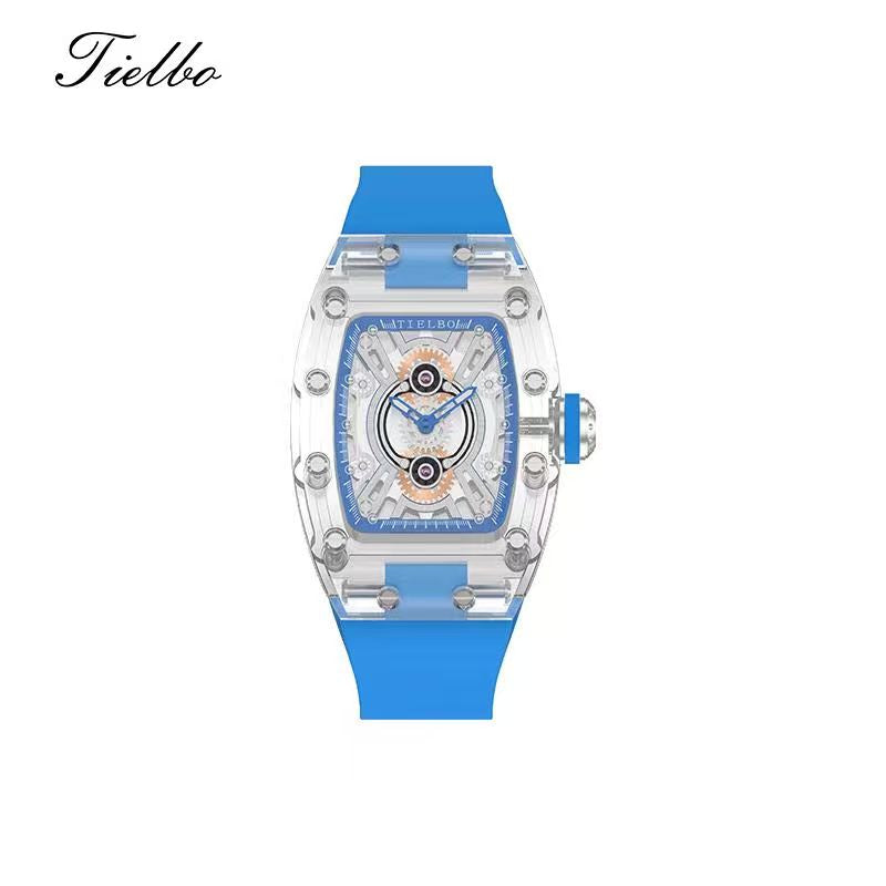 Crystal Void Watch – Transparent, Skeleton, Automatic T823M