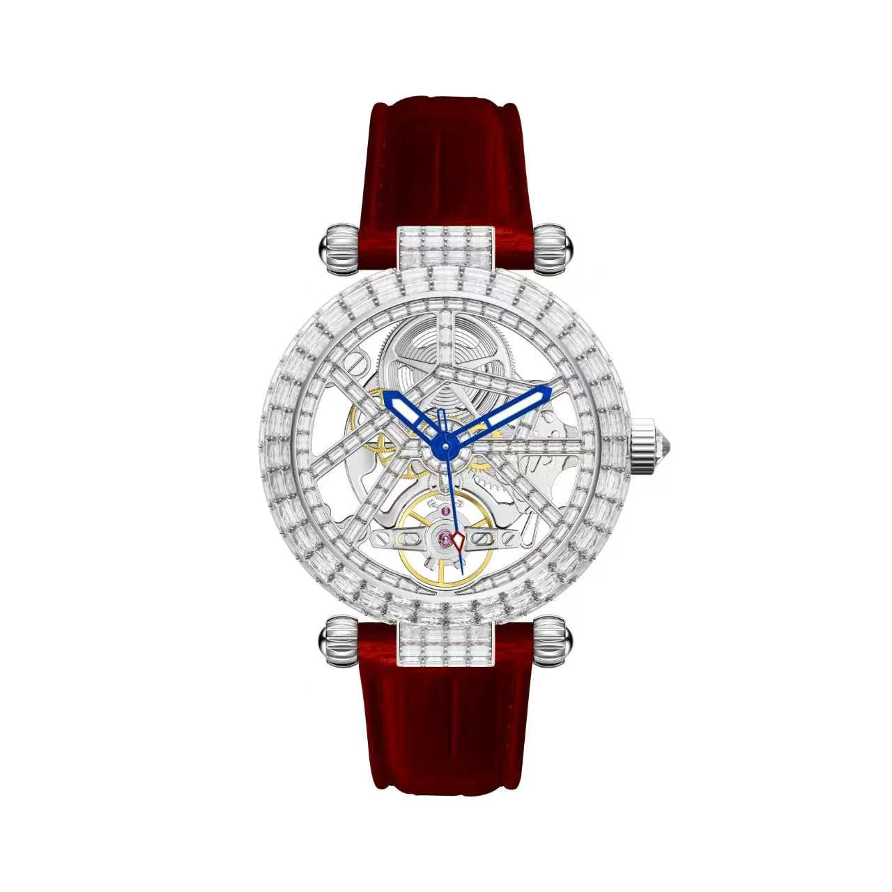 Celestial Spark Watch – Automatic, Skeleton, 38mm T866L