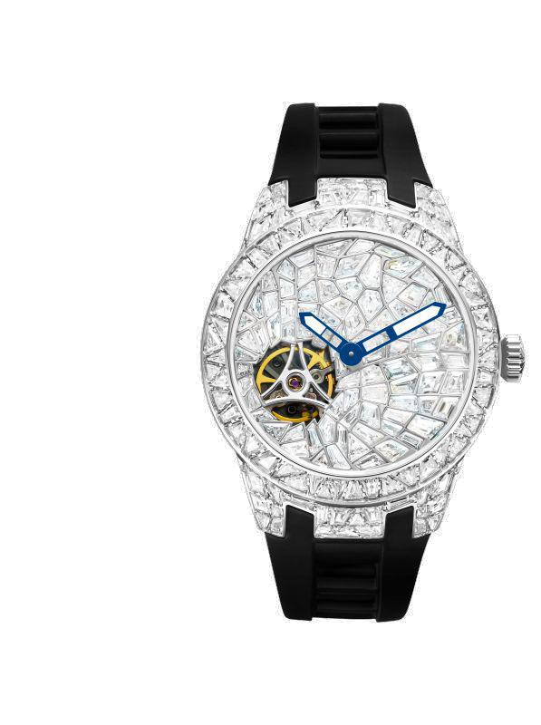 Faith Automatic Watch – 38mm, Full Crystal T835L