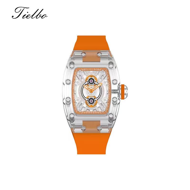 Crystal Void Watch – Transparent, Skeleton, Automatic T823M