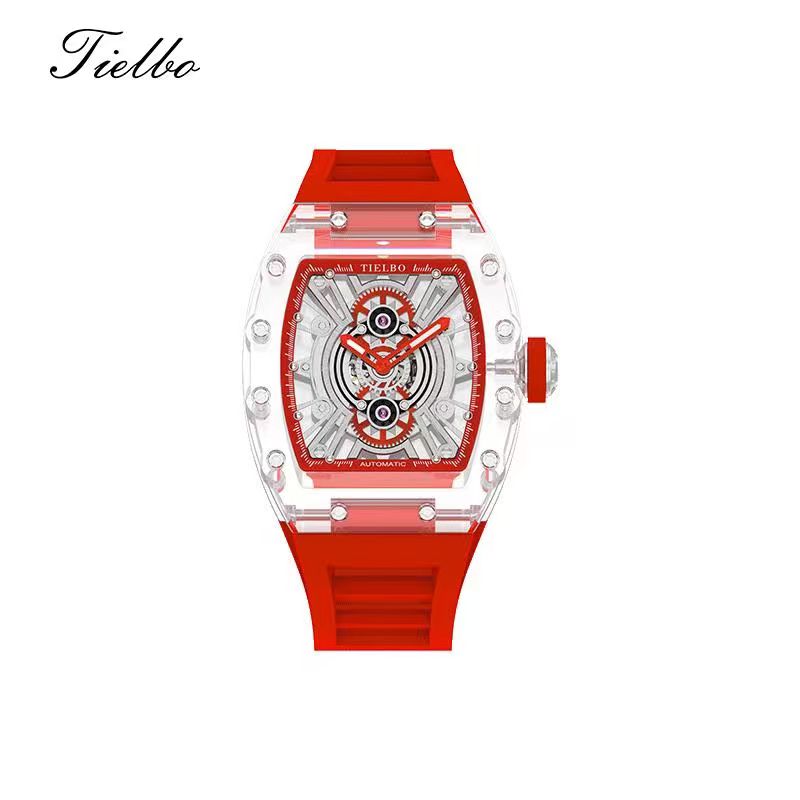 Crystal Void Watch – Transparent, Skeleton, Automatic T823M