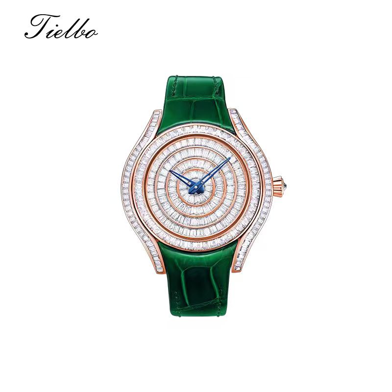 Waltz Watch – Quartz, Elegant, Full Crystal T815L