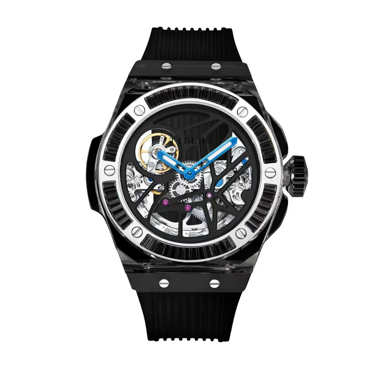 Prism Rainbow – Transparent Skeleton Watch T712