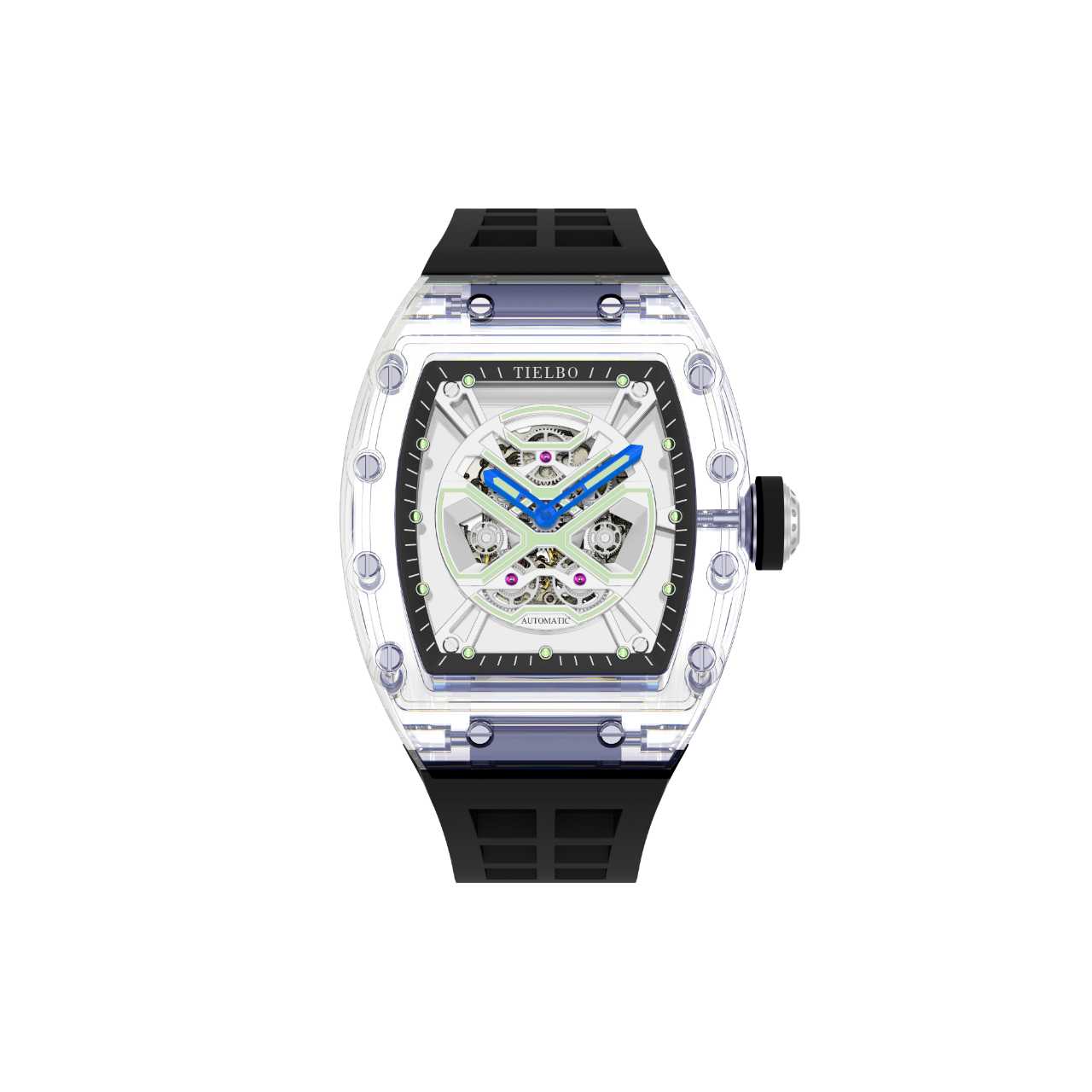 Skywalker Watch – Luminous, Transparent, Automatic T303M