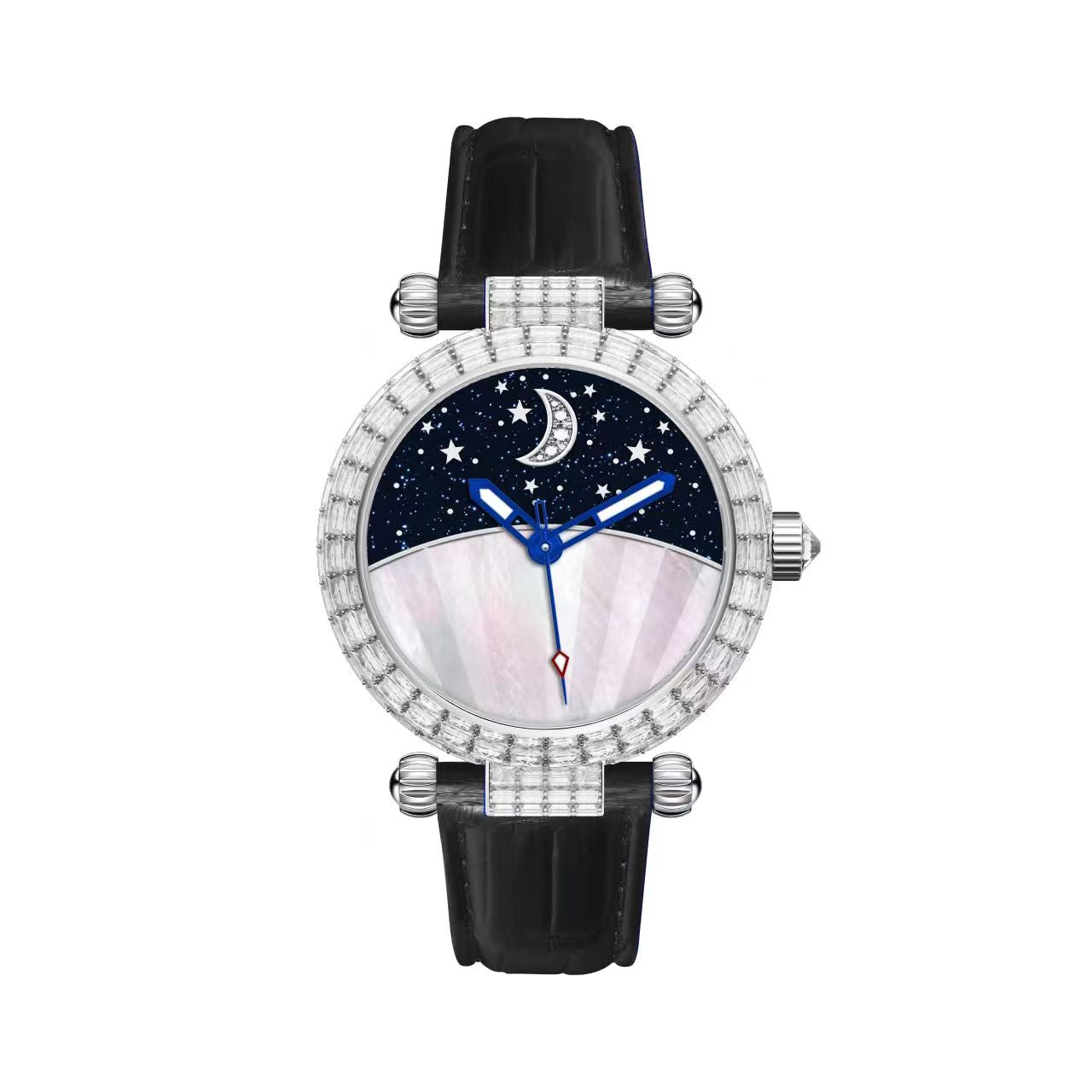 Cosmic Harmony Watch – Automatic, Blue Dial, 42mm T863M
