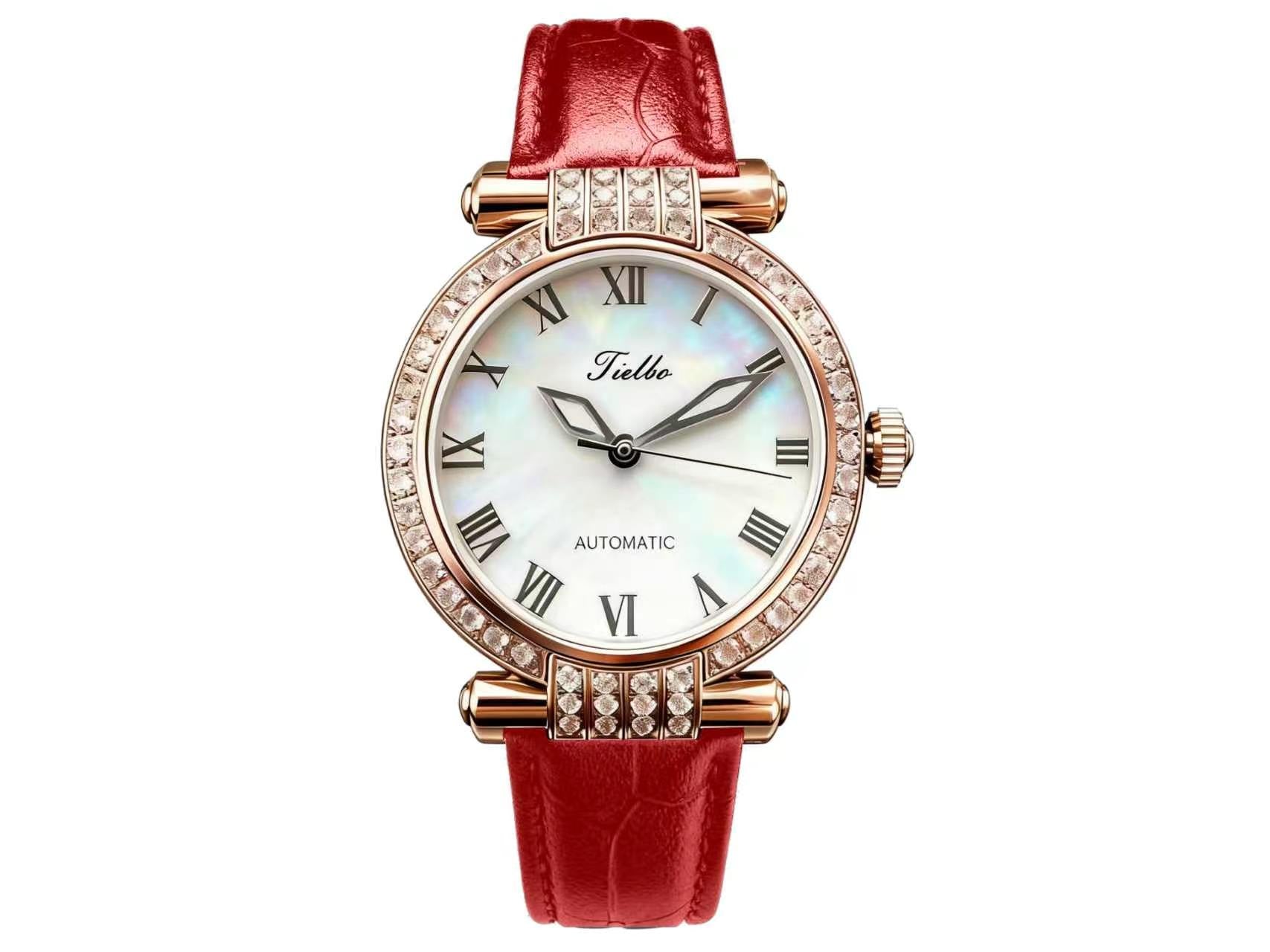 Pearl Radiance Watch – 36mm, Automatic, Mother-of-Pearl T501L