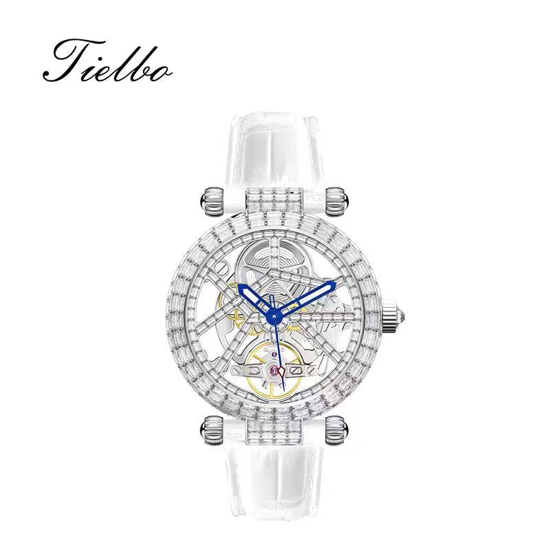 Celestial Spark Watch – Automatic, Skeleton, 42mm T866M