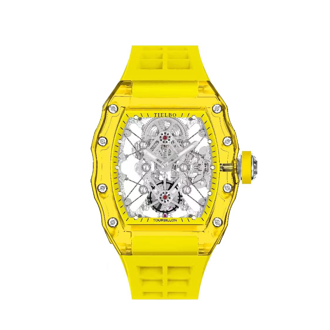 Lightyear II Tourbillon Watch – Transparent, Skeleton, Color Edition T313