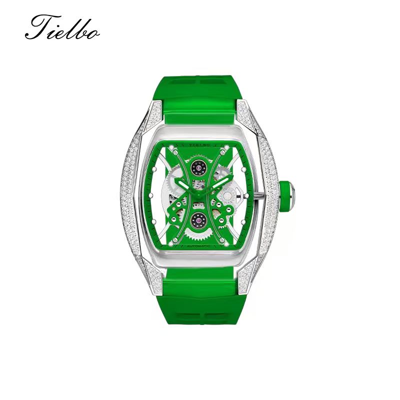 Armor Rose Watch – Transparent, Skeleton, Automatic T831M