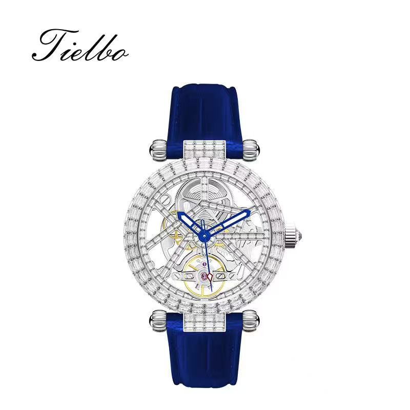 Celestial Spark Watch – Automatic, Skeleton, 38mm T866L