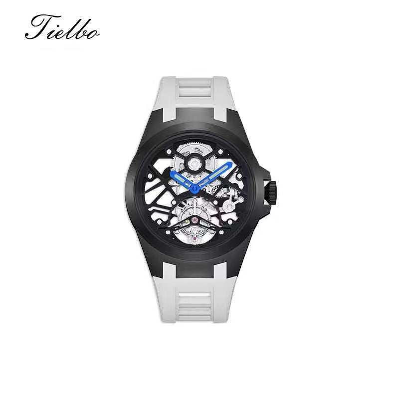 Tianzhou Skeleton Tourbillon Watch – Manual, Sapphire, 44mm T306M