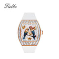 Serendipity Watch – Rose Gold, Quartz, Crystal Inlay T859L