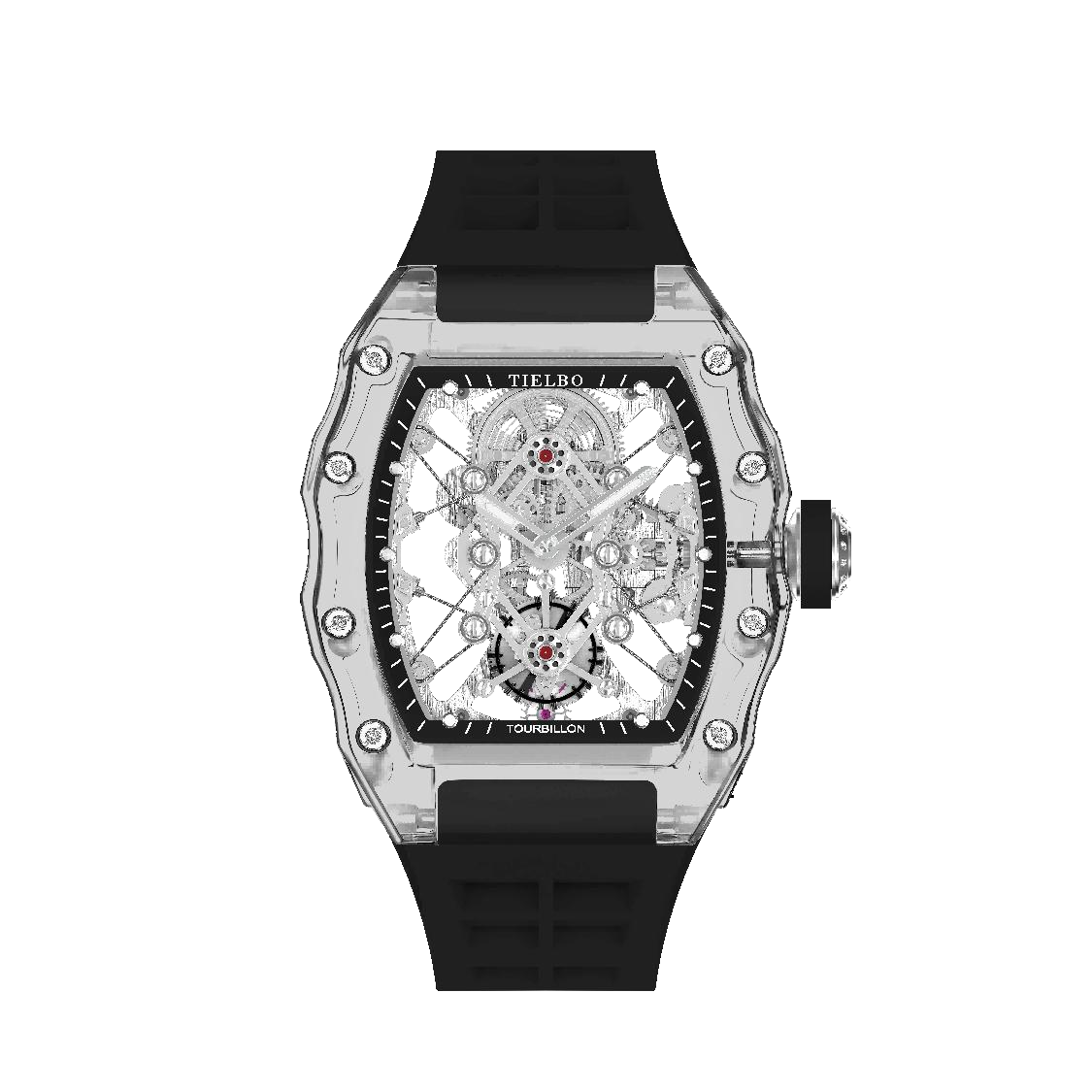 Lightyear II Tourbillon Watch – Transparent, Skeleton, Color Edition T313