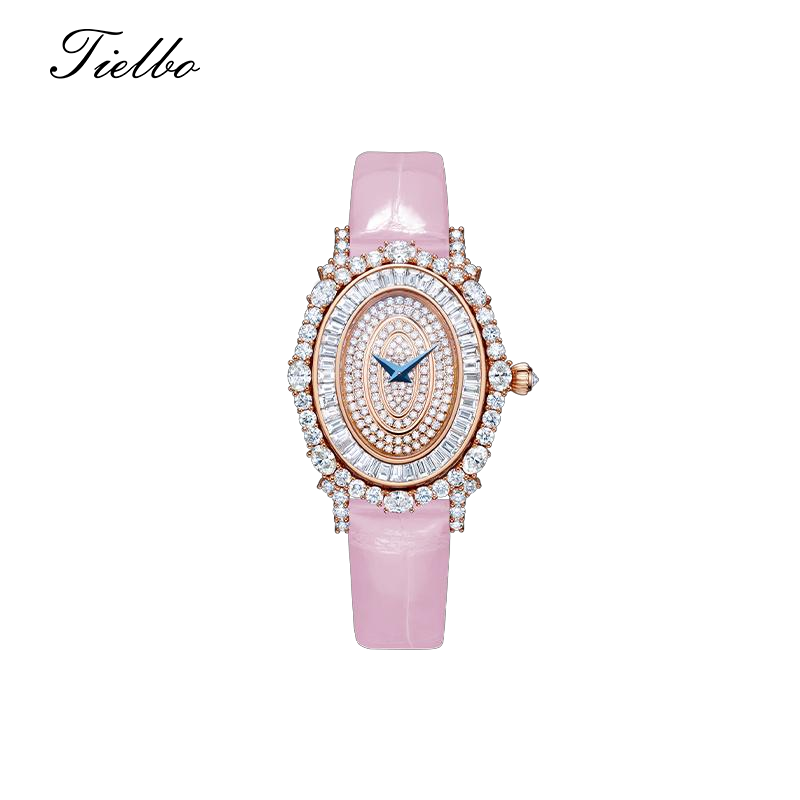 Starlight Petite Watch – Quartz, Slim, Crystal, 31×38mm T811L