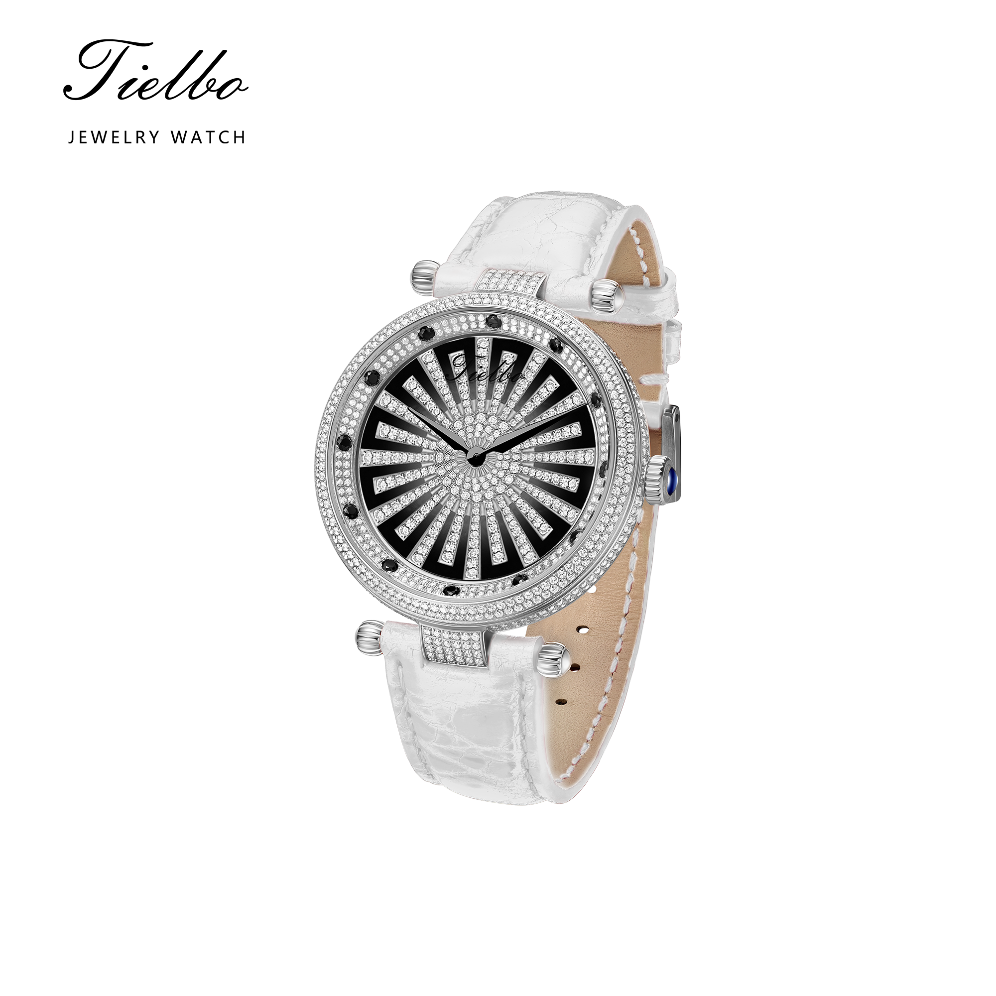 Dawn Fortune Watch – Rotating Dial, Iced-Out, 42mm T127L