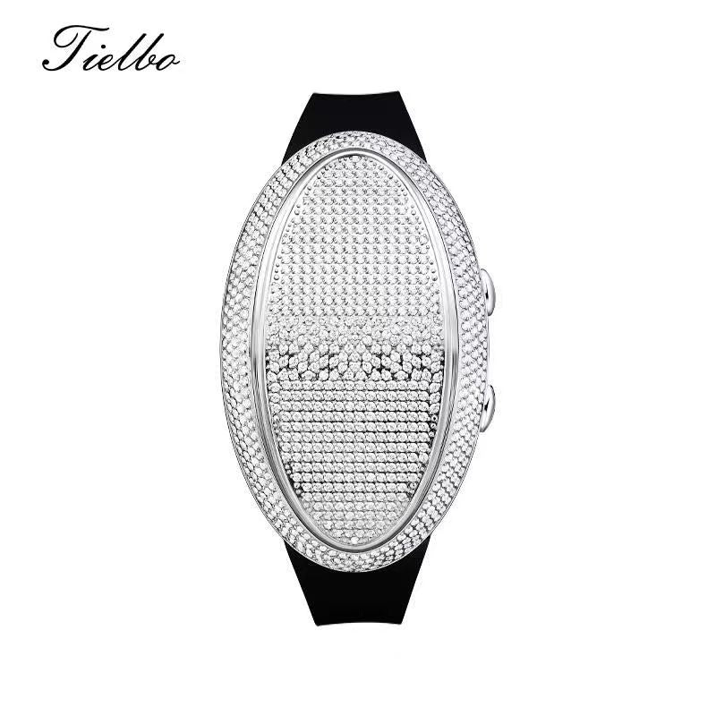 Mystic Watch – Iced-Out, Quartz, 27×45mm T602L