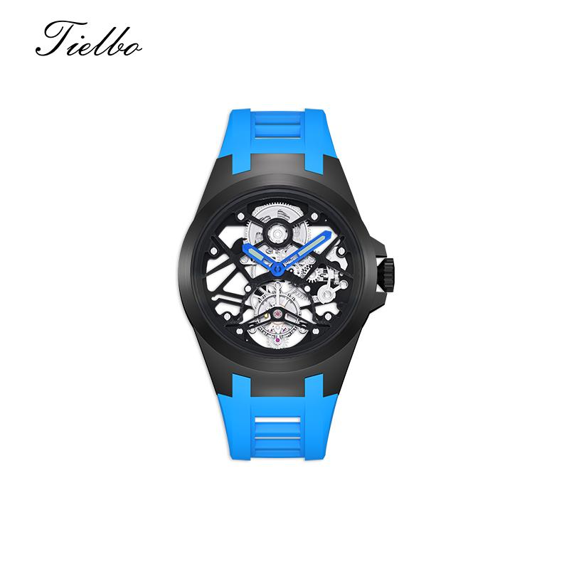 Tianzhou Skeleton Tourbillon Watch – Manual, Sapphire, 44mm T306M