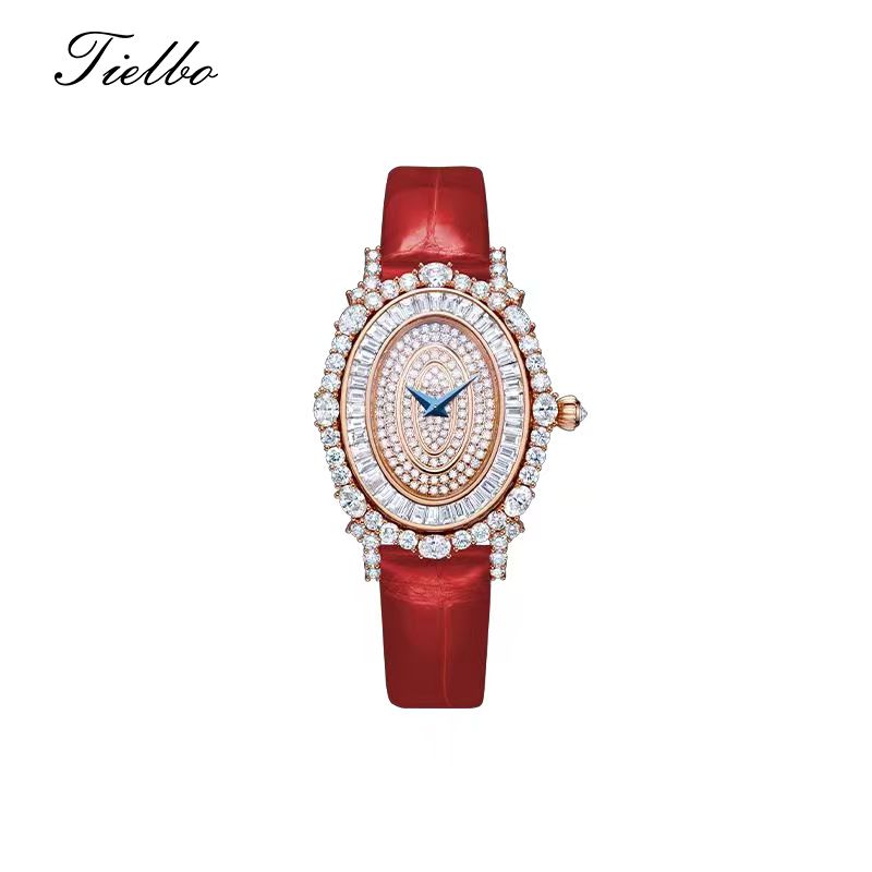 Starlight Petite Watch – Quartz, Slim, Crystal, 31×38mm T811L