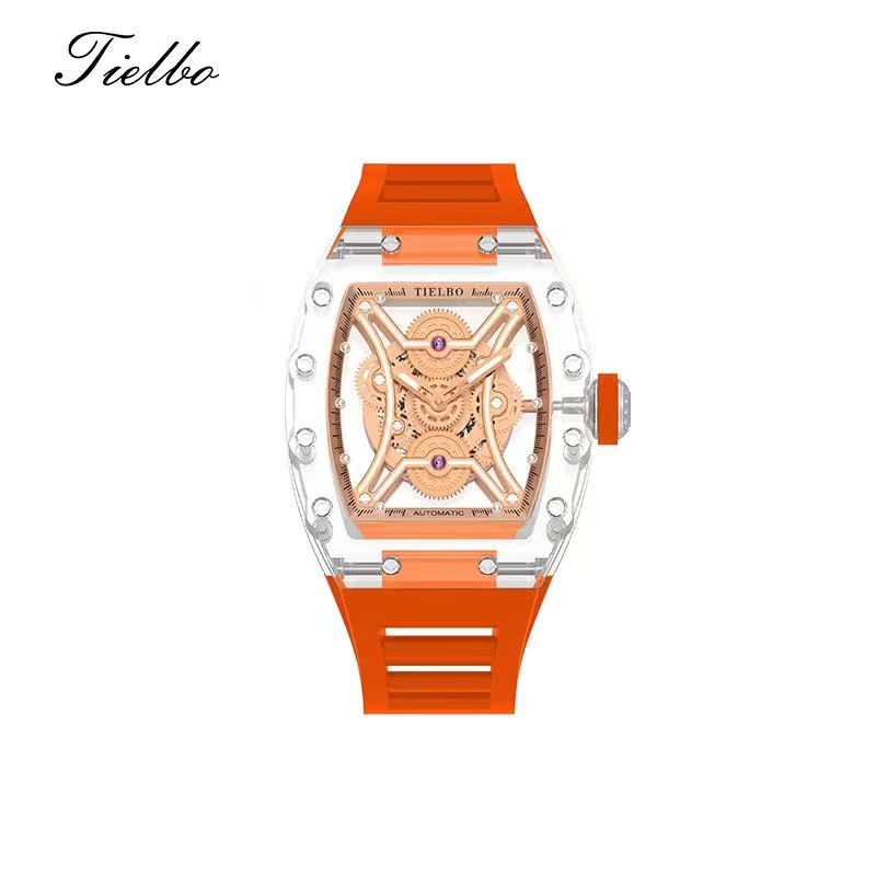 Night Runner Watch – Luminous, Transparent, Automatic T832M