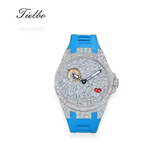 Faith Automatic Watch – Full Crystal, 43.9mm T835M