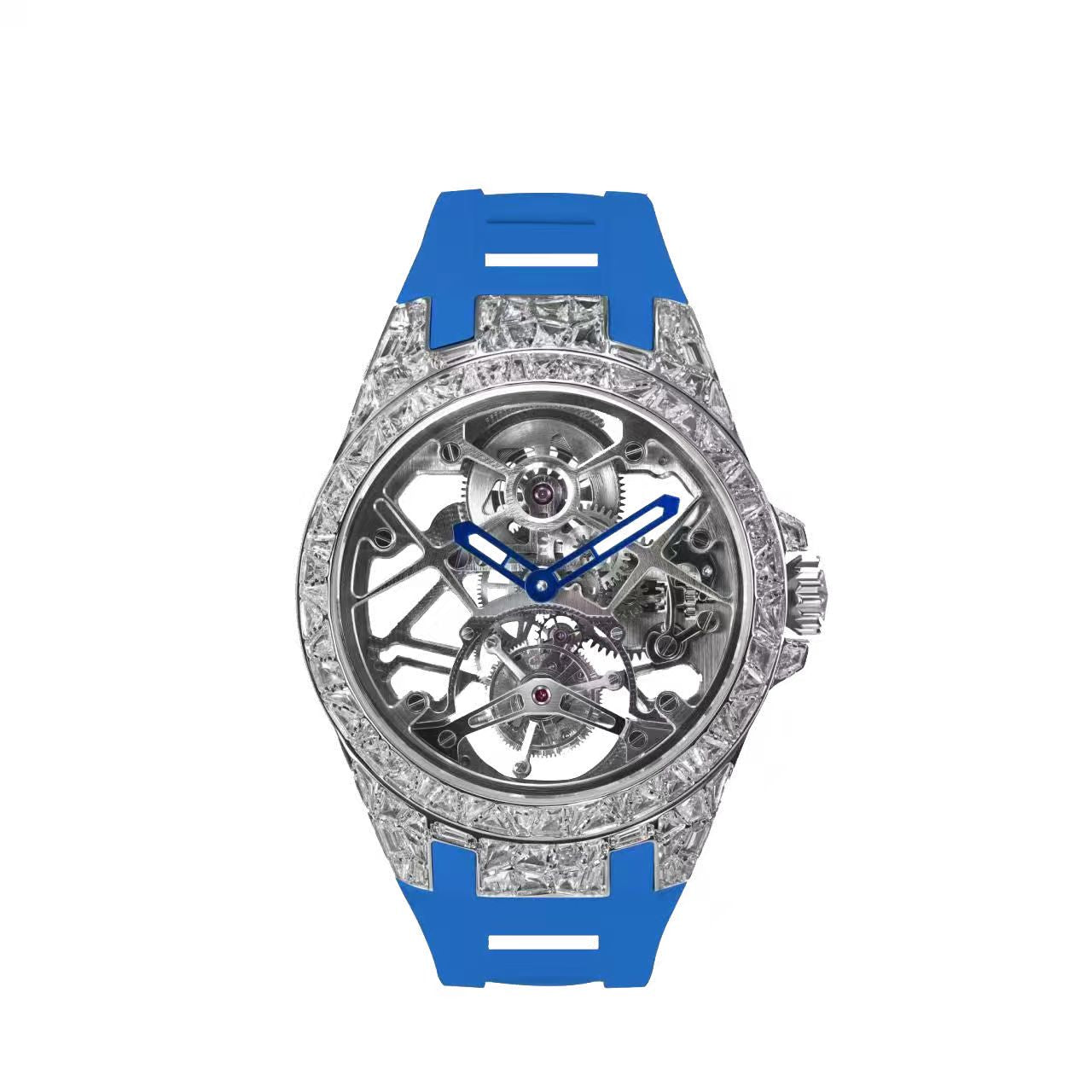 Wuyin Skeleton Tourbillon Watch – Manual, Sapphire, 44mm T850M