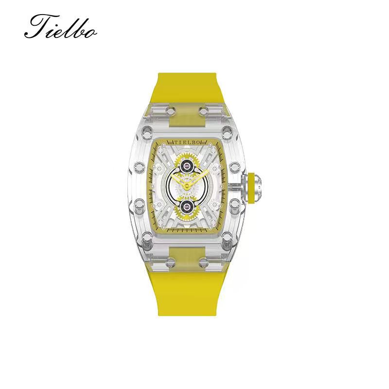 Crystal Void Watch – Transparent, Skeleton, Automatic T823M