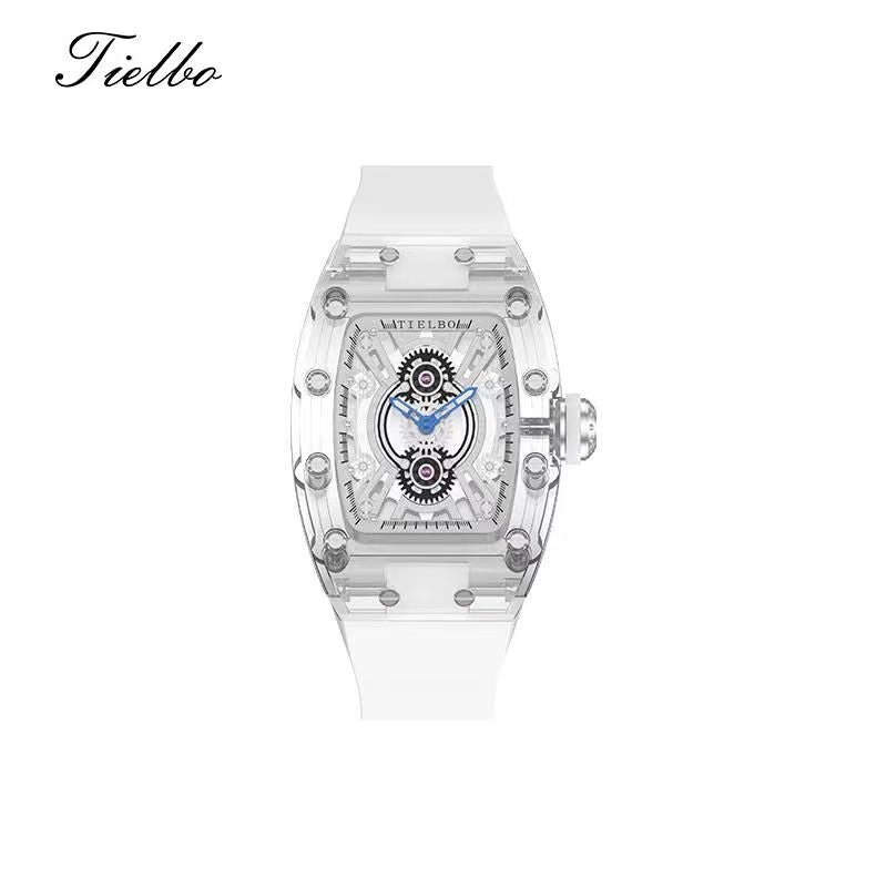 Crystal Void Watch – Transparent, Skeleton, Automatic T823L