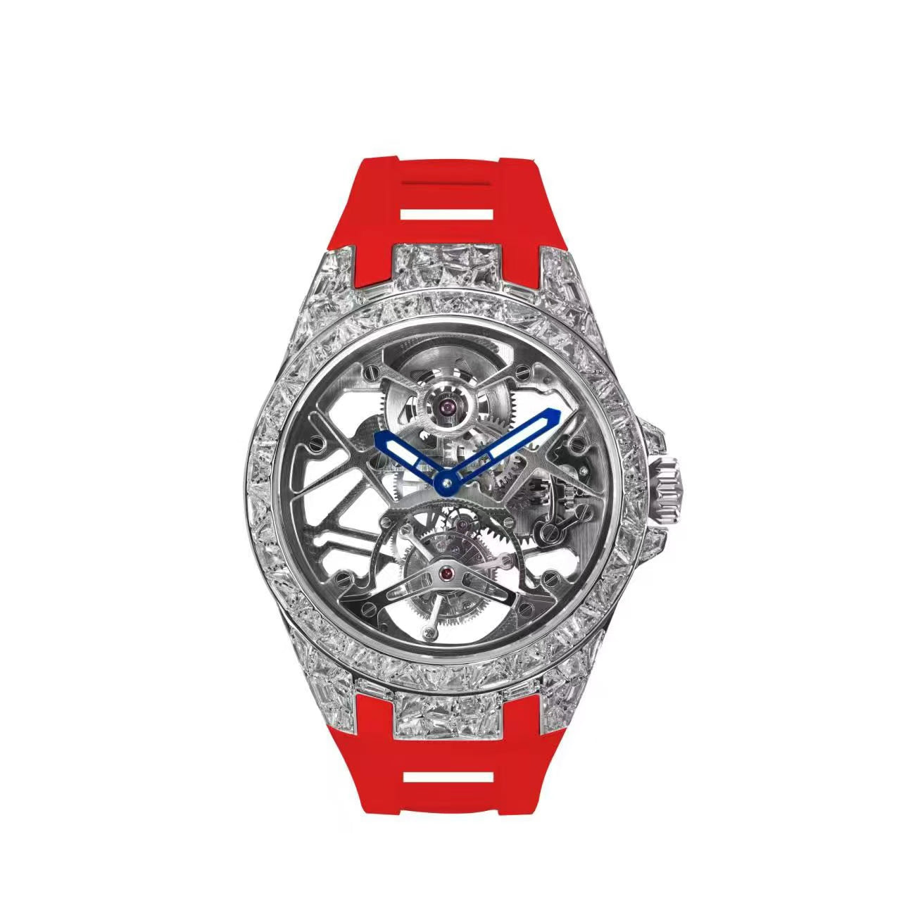 Wuyin Skeleton Tourbillon Watch – Manual, Sapphire, 44mm T850M