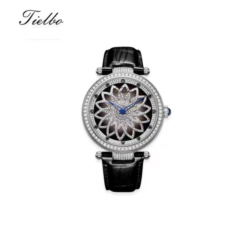 Bloom Watch – Rotating Dial, Iced-Out, 45mm T127M