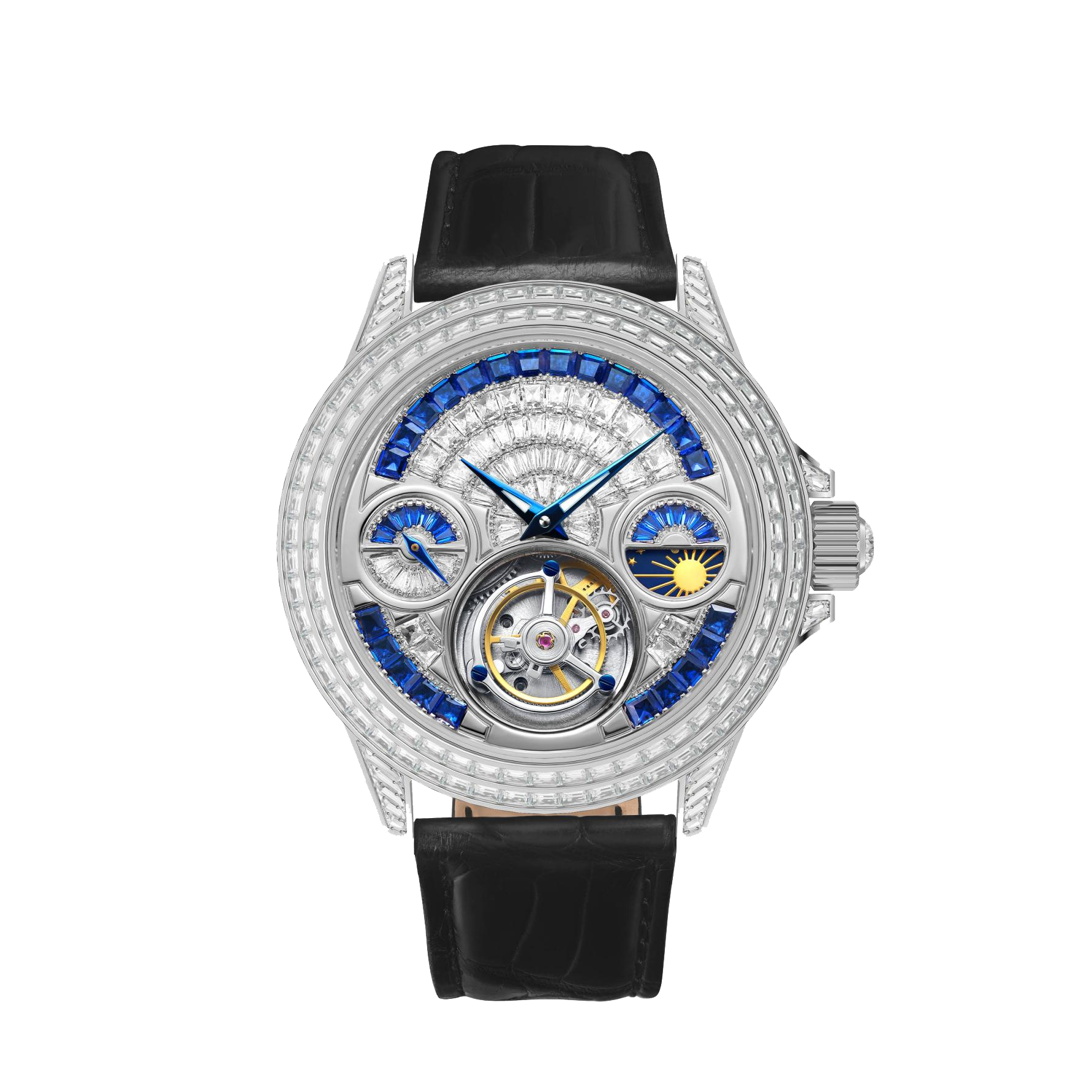 Cangqiong II Automatic Watch – Sapphire Glass, 43.9mm, Waterproof T911M