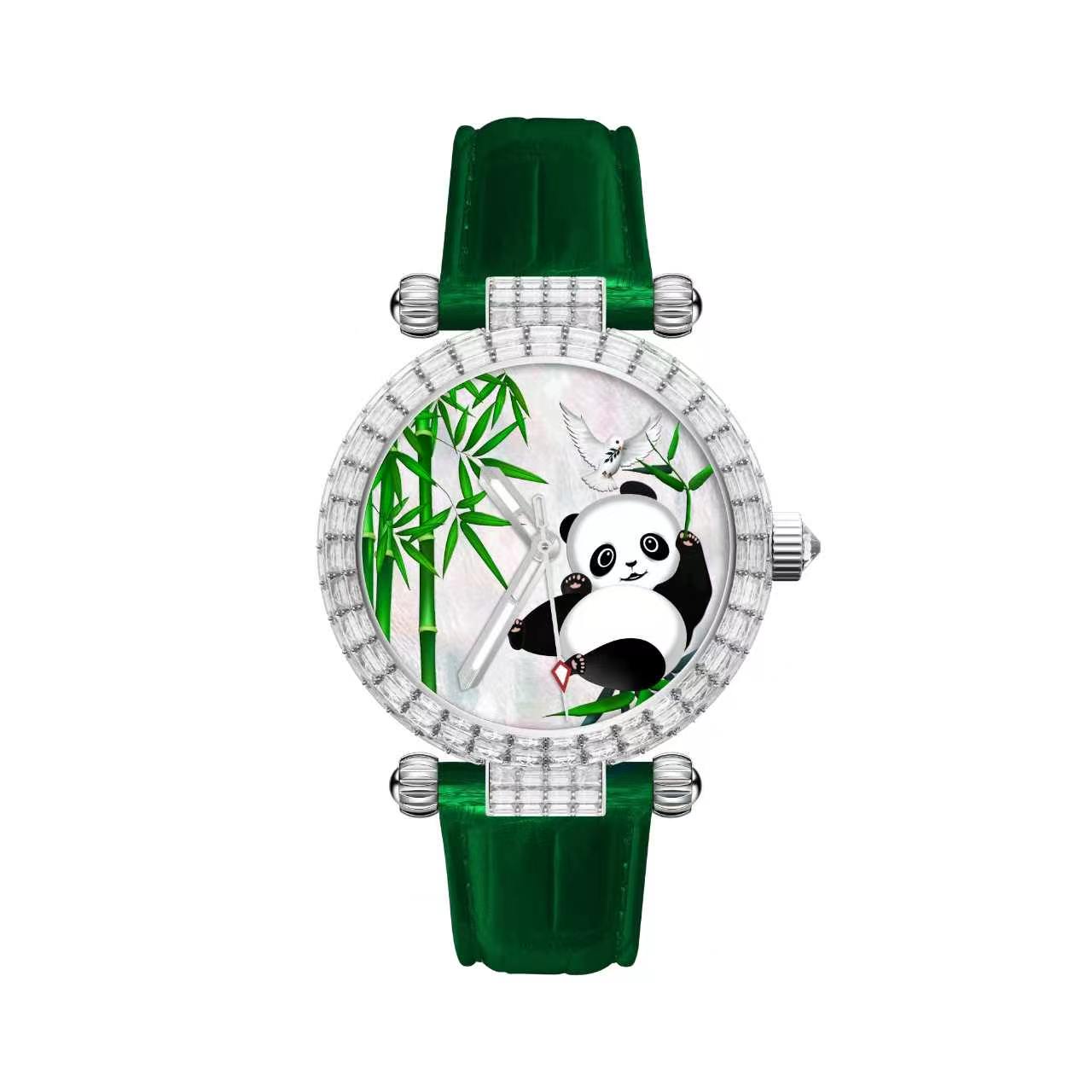 Peace Panda Watch – Automatic, Shell Dial, 42mm T865M